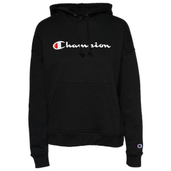 Women's - Champion Powerblend Hoodie - Black
