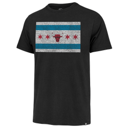 Men's - 47 Brand Bulls Regional Franklin T-Shirt - Black