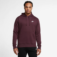 Nike dark red hot sale hoodie