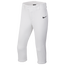 Nike Vapor Select Softball Pants - Girls' Grade School White/Black