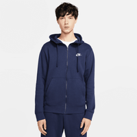 Navy blue and hot sale white nike hoodie