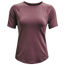 Under Armour Rush Mesh Short Sleeve T-Shirt - Women's Purple/Iridescent