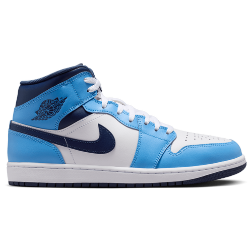 Jordan Men's AJ 1 Mid - Size 08.5 - Midnight Navy/Univ Blue/Sail