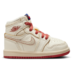 Girls' Toddler - Jordan Retro 1 HI OG Remastered  - Cinnabar/Sail/Light Bone
