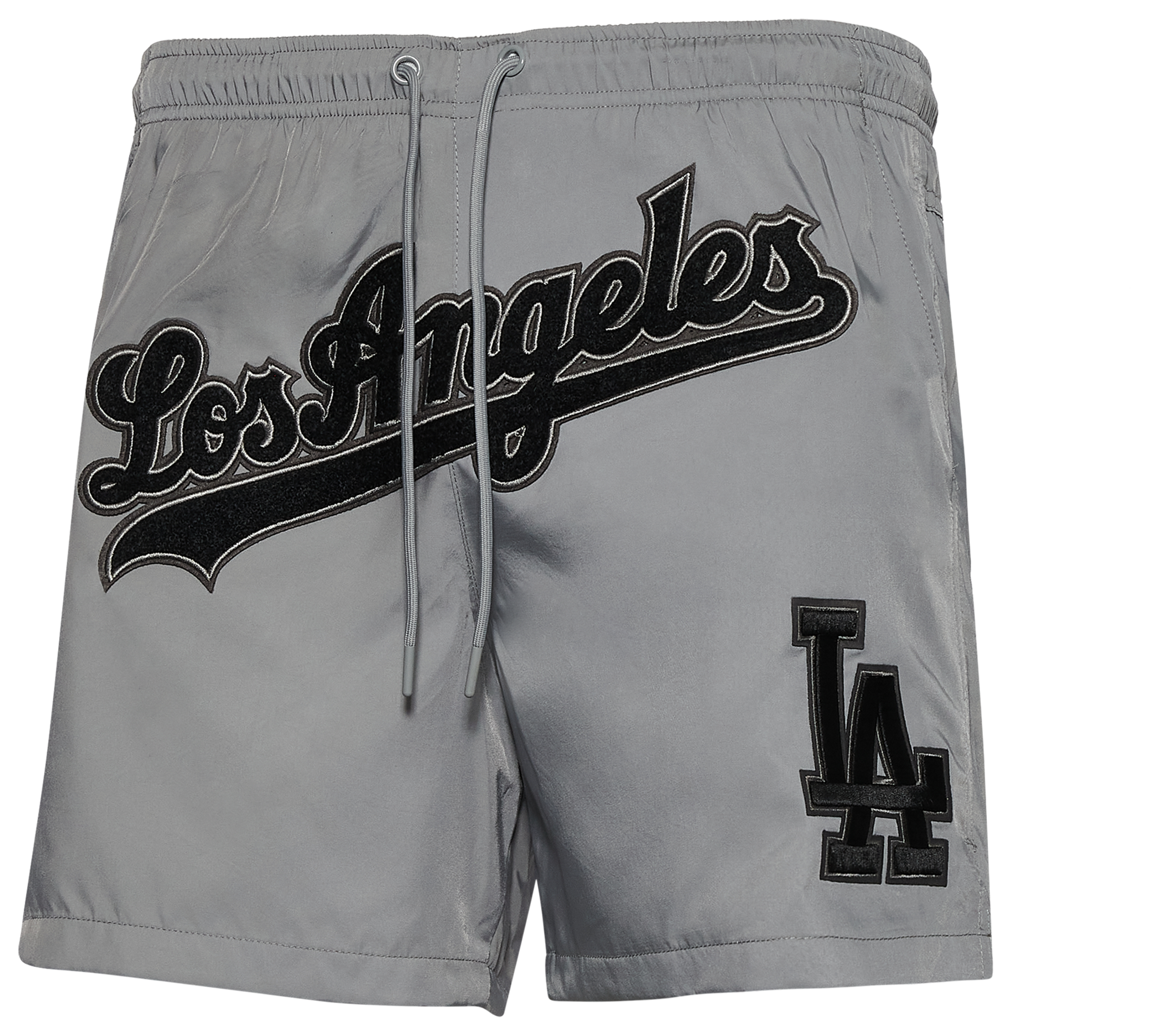 Pro Standard Los Angeles Dodgers Classic Woven Mens Shorts (Beige/Blue)