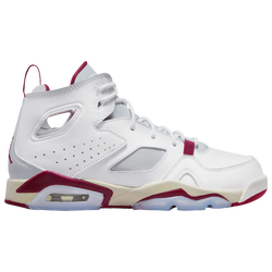 Boys' Grade School - Jordan Flight Club '91 - White/Mystic Hibiscus