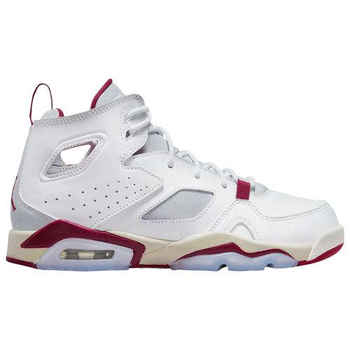 

Jordan Boys Jordan Flight Club '91 - Boys' Grade School Basketball Shoes White/Mystic Hibiscus Size 5.0