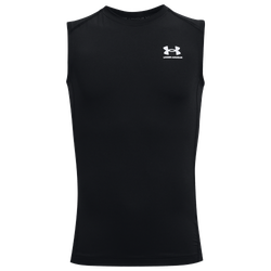 Boys' Grade School - Under Armour HeatGear Armour Sleeveless - Black/Black