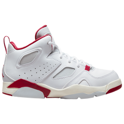 Boys' Preschool - Jordan Flight Club '91 - White/Mystic Hibiscus