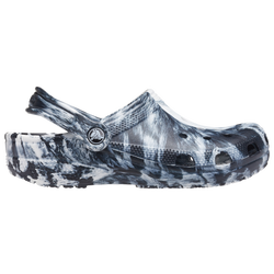 Women's - Crocs Classic Marbled Clog - Black/White