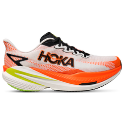 Men's - HOKA Mach X 3 - Neon Tangerine/White/Yellow