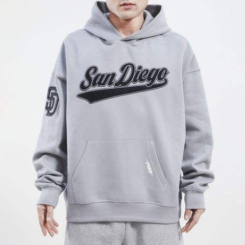 Men's Pro Standard White San Diego Padres Logo Pullover Hoodie