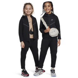 Boys' Preschool - Nike Tech Fleece Full-Zip Set - Black/Black