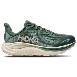 Boys' Grade School - HOKA Clifton 10 - Fern/Truffle Sand
