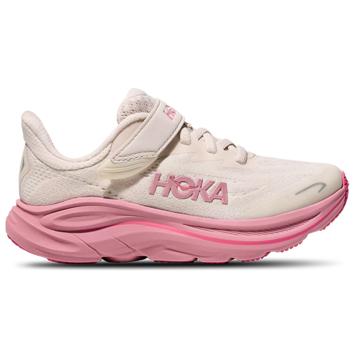 GIRLS - HOKA Clifton 10 - Rose Cream/Dried