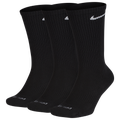 Nike 3 Pack Dri-FIT Plus Crew Socks - Nike Black/White