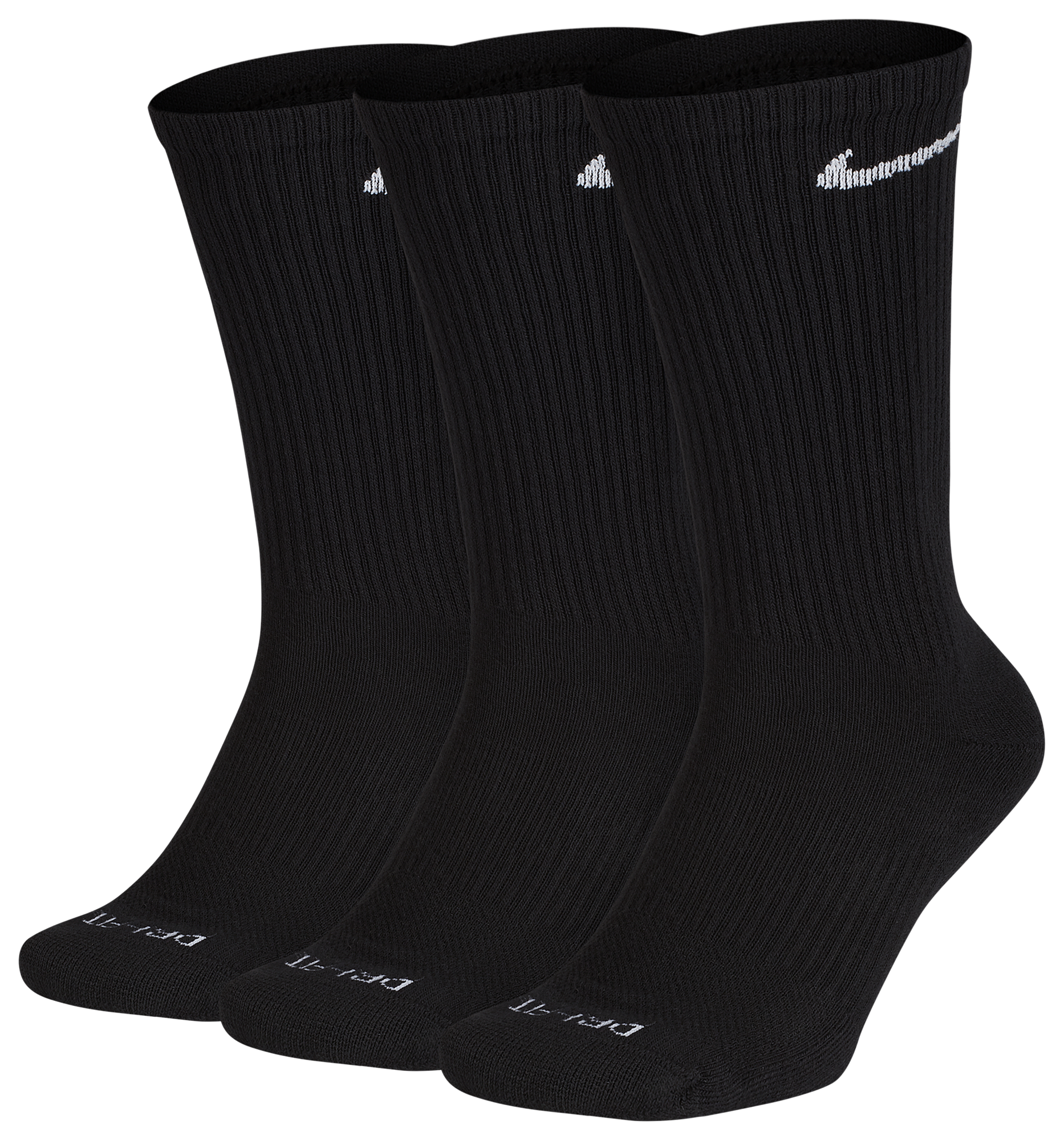 Nike 3 Pack Dri-FIT Plus Crew Socks - Men's