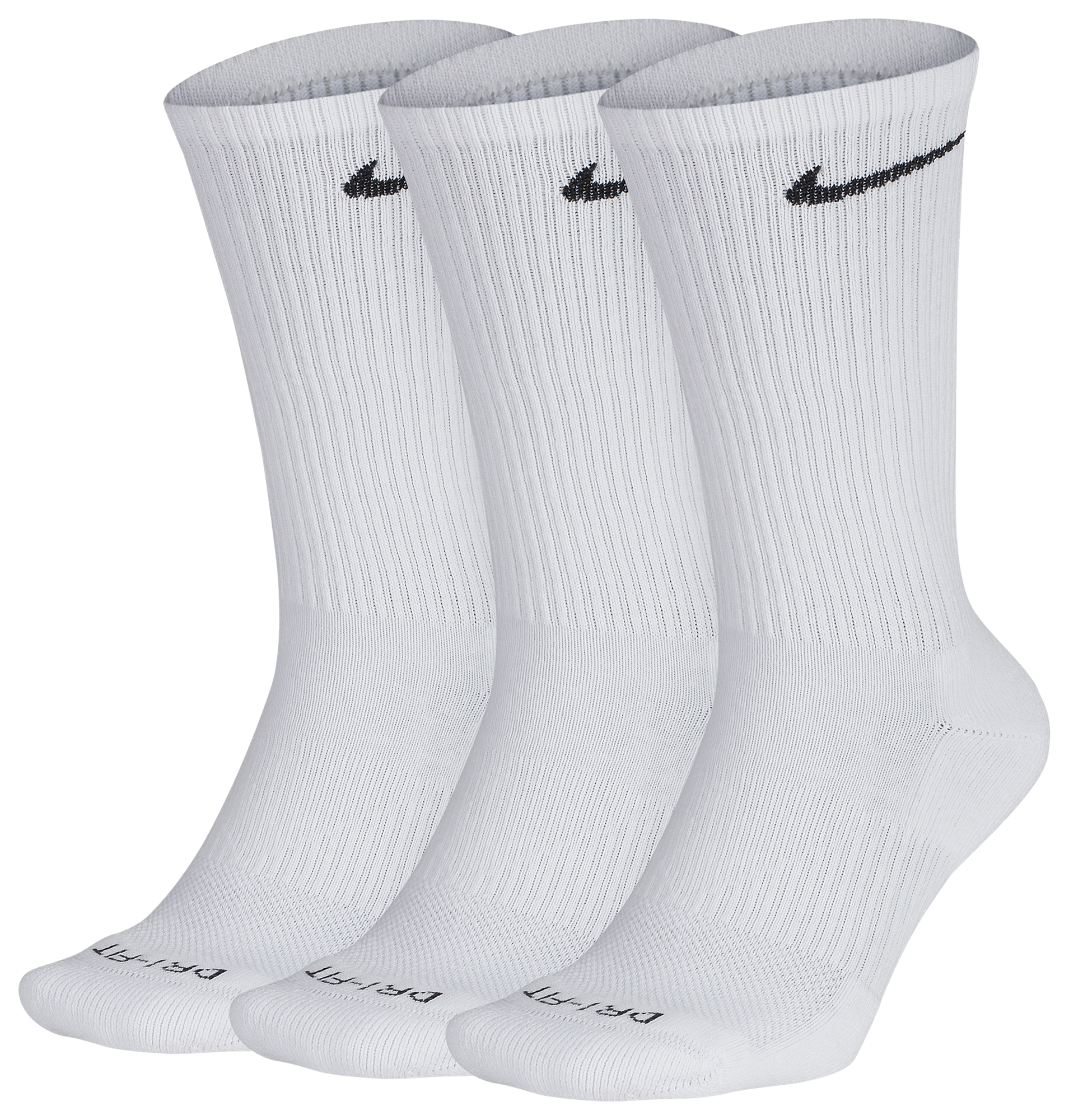 Nike 3 Pack Dri-FIT Plus Crew Socks - Men's