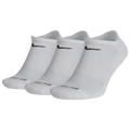 Nike 3 Pack Dri-FIT Plus No Show Socks - Nike White/Black