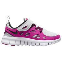 Nike free run 5.0 black/pink hotsell grade school girls' running shoe