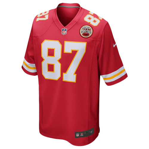 Nike Men's Travis Kelce Kansas City Chiefs Game Jersey In Red