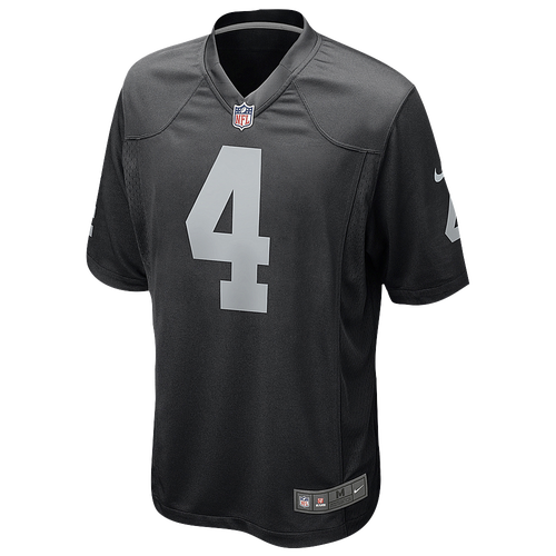 

Nike Mens Derek Carr Nike Raiders Game Day Jersey - Mens Black Size L