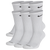 Nike 6 Pack Everyday Plus Cushioned Socks - Men's White/Black