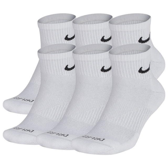 Nike 6 Pack Dri-FIT Plus Quarter Socks