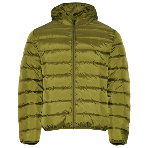 

LCKR Mens LCKR Puffer Jacket - Mens Green/Green Size L