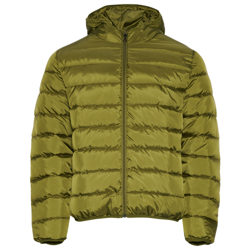 

LCKR Mens LCKR Puffer Jacket - Mens Green/Green Size S