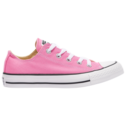 Girls' Grade School - Converse All Star Low Top - White/Pink