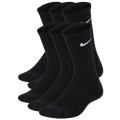 Nike 6 Pack Cushioned Crew Socks - Nike Black/White