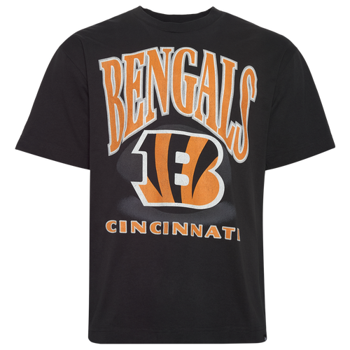 47 Brand Mens Cincinnati Bengals Cincinnati Bengals Power Short Sleeve T-Shirt - - Black