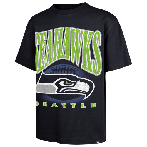 47 Brand Mens NFL Seahawks Power T-Shirt - - Navy