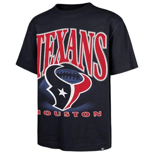 47 Brand Mens NFL Texans Power T-Shirt - - Navy Size XXL