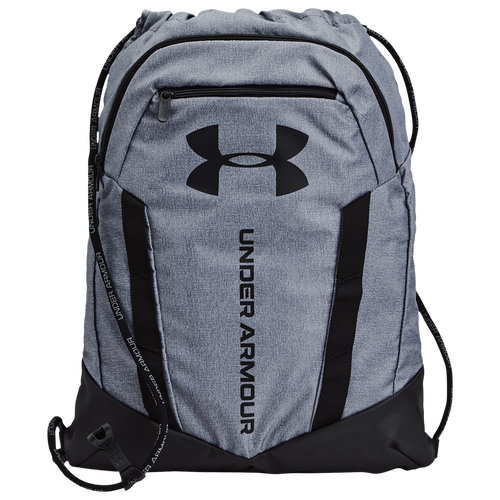 Under Armour Undeniable Sackpack In Grey Heather/black
