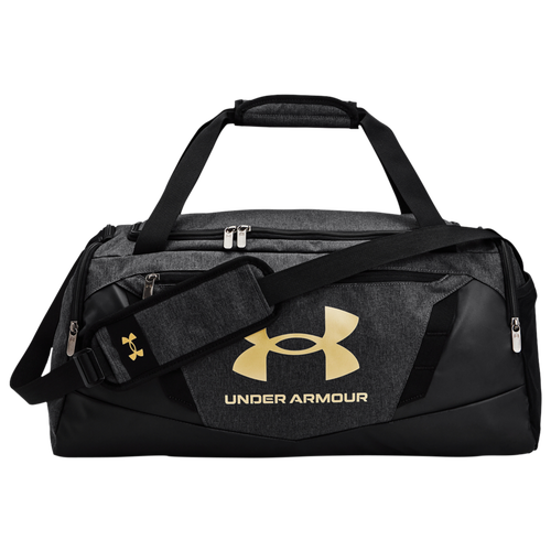 Under Armour Undeniable 5.0 Duffel SM - Under Armour Black/Medium Heather Metallic Gold
