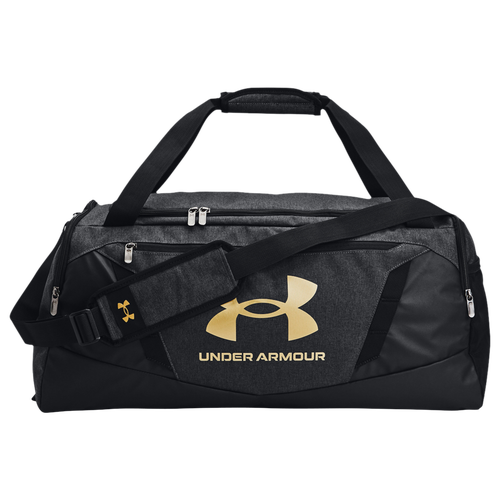 

Under Armour Under Armour Undeniable 5.0 Duffle MD - Adult Black Medium Heather/Black/Metallic Gold Size One Size