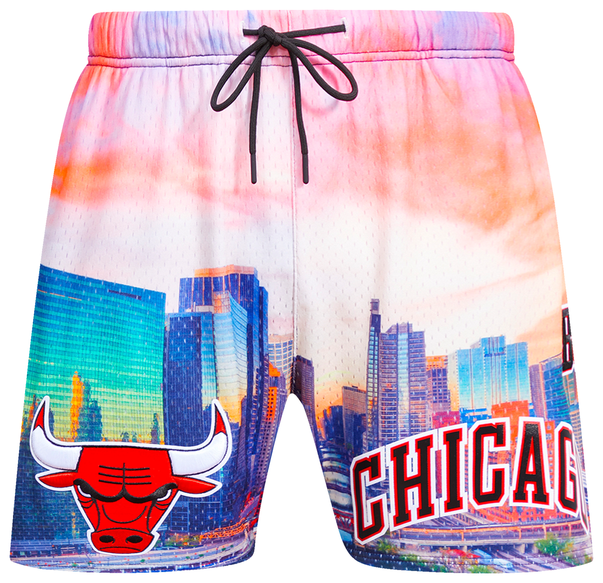 Pro Standard Lakers City Scape Mesh Shorts