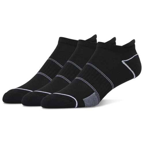 Csg Mens  Run Tab No Show Tech Socks 3 Pack