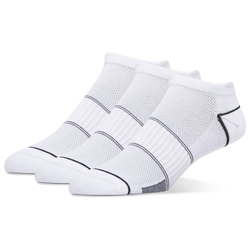 Men's - CSG Run Tab No Show Tech Socks 3 Pack - White