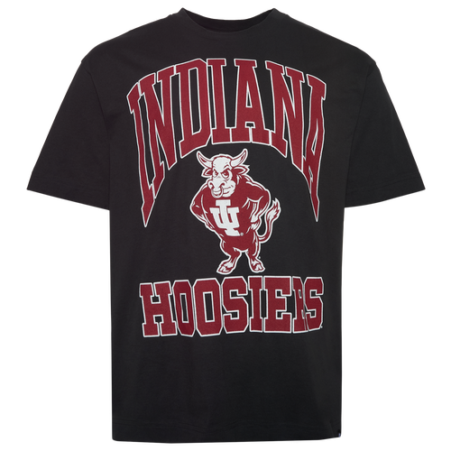 47 Brand Mens Indiana Hoosiers Big Short Sleeve T-Shirt - - Black Size XL