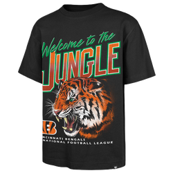 Men's - 47 Brand NFL Cincinnati Bengals Wild S/S T-Shirt - Black