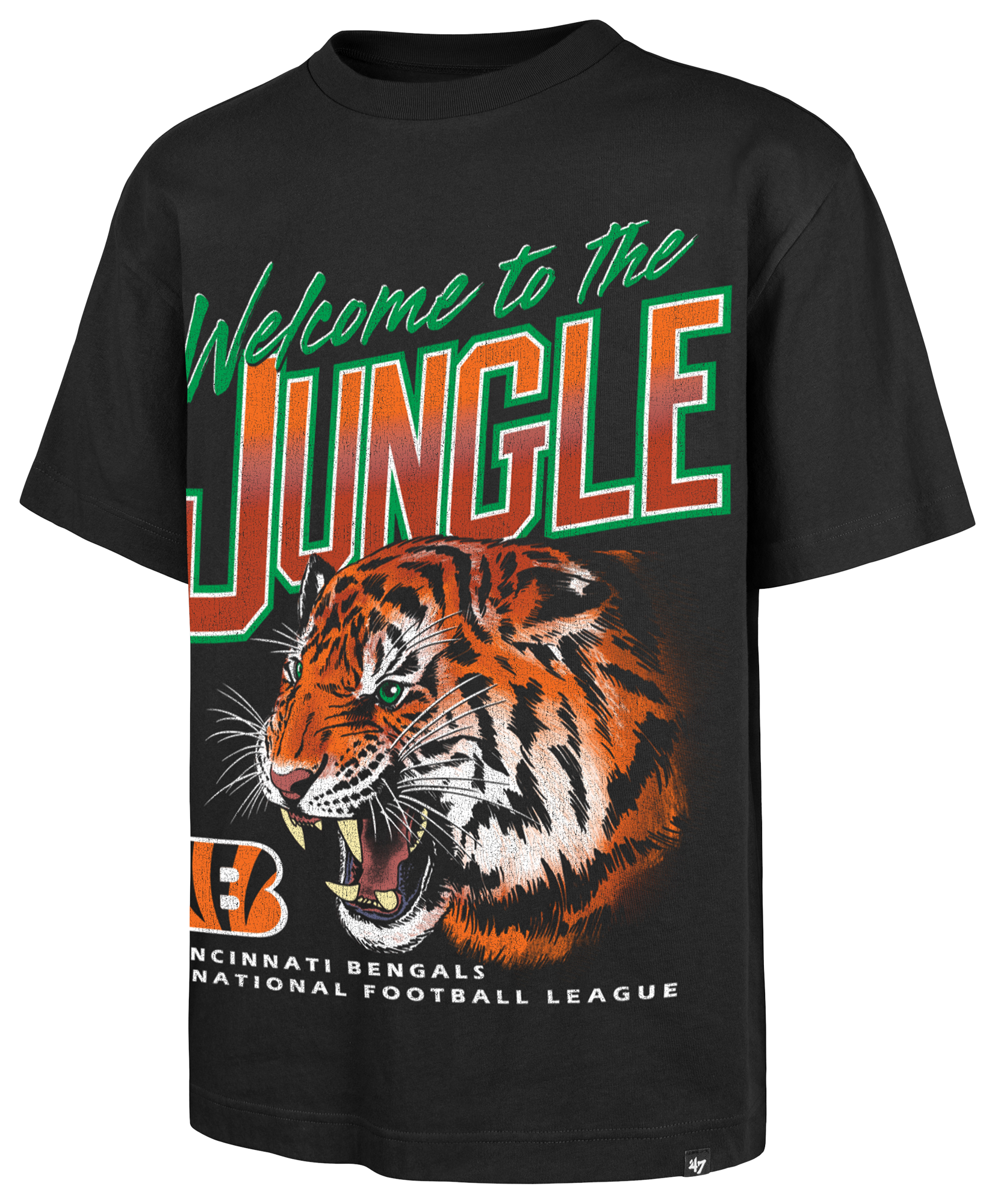 47 Brand NFL Cincinnati Bengals Wild S/S T-Shirt - Men's