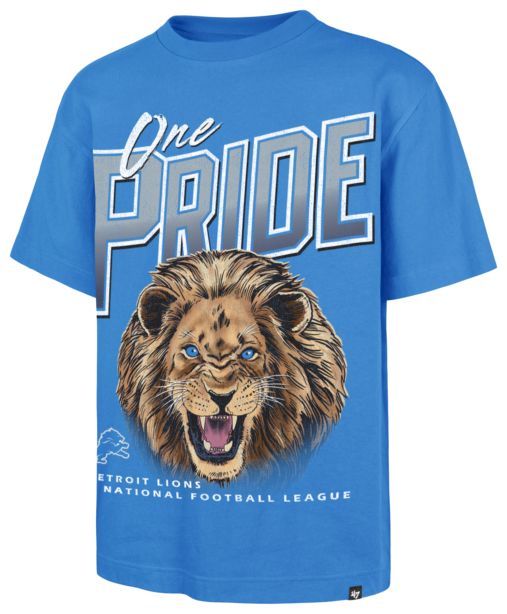 47 Brand NFL Detroit Lions Wild S/S T-Shirt - Men's