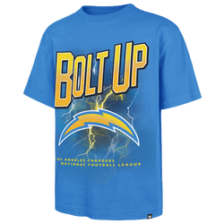 Men's - 47 Brand NFL Chargers Wilderness T-Shirt - Blue Raz