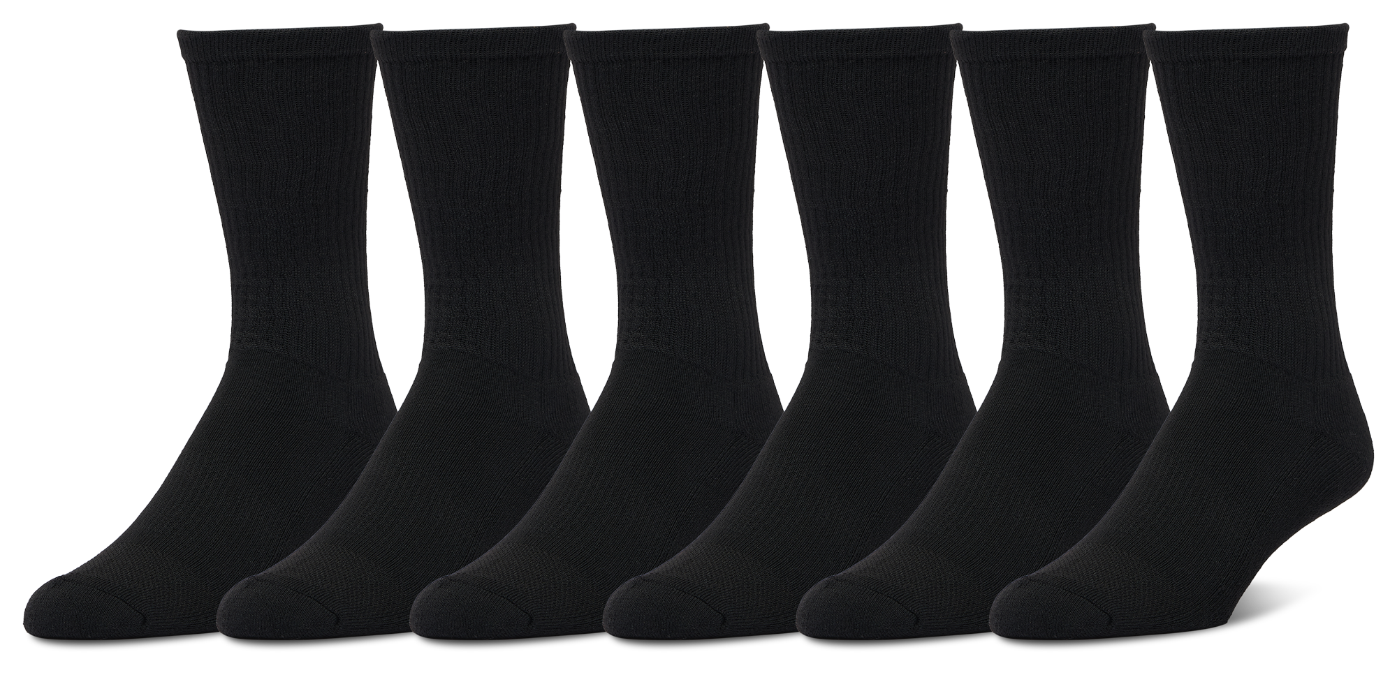 CSG Crew Socks 6 Pack - Adult