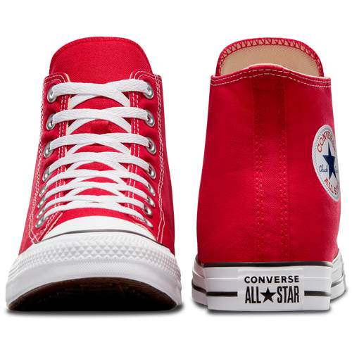 Red converse tennis shoes on sale