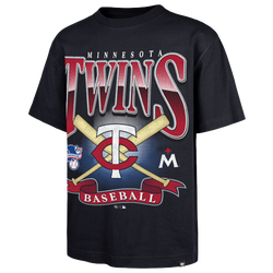 Men's - 47 Brand MLB Town Foundation Short Sleeve T-Shirt - Navy