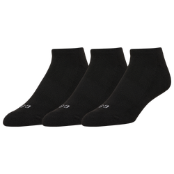 Men's - CSG 3PK No Show  - Black/Black/Black